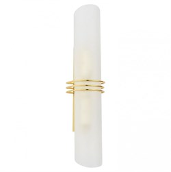 Lussole S.R.L Металл Блестящее золото /  Стекло Светильник настенно-потолочный E14 40W LSA-7701-02 - фото 96783