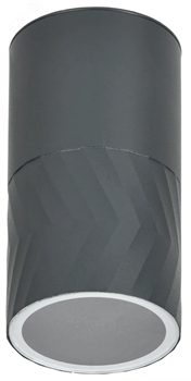 LIGHTING Светильник уличный 5110 потолочный под лампу GU10 IP65 серый IEK LT-UPU0-5110-GU10-1-K03 pe796724 - фото 96921