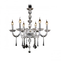 Lightstar Crista Хром Люстра подвесная 6х40W E14 (в комплекте) 722064 - фото 96933