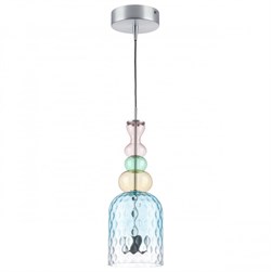 Lightstar 814002 Люстра BELLE LED 1х8W 400LM АЛЮМИНИЙ/МУЛЬТИКОЛОР 3000K 814002 - фото 97125