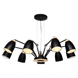 LOFT IT LOFT4402/9BL Люстра подвесная 9xE27 max 40W LOFT4402/9BL, шт LOFT4402/9BL - фото 97173