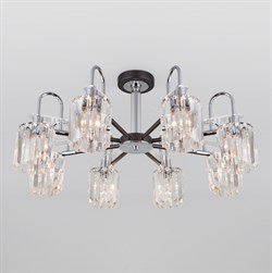 Eurosvet Потолочная люстра в стиле лофт 70090/8 графит a045142 - фото 97276