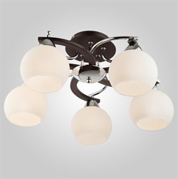 Eurosvet Люстра венге 9654/5 хром/венге 00000065865 - фото 97287