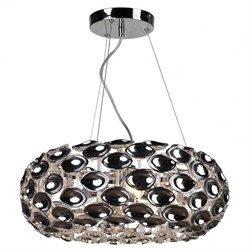 Lussole LGO Металл Хром /  Акрил Люстра E14 GRLSP-0170 - фото 97456