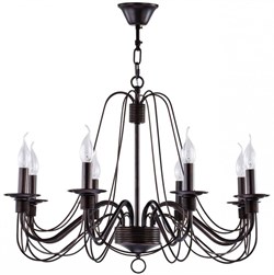 Freya Classic Velia Коричневый Люстра E14 60W FR2046-PL-08-BR - фото 97483