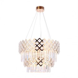 Ambrella Подвесная люстра с хрусталем TR5275/8 GD/CL золото/прозрачный E14/8 max 40W D520*380 TR5275 - фото 97496