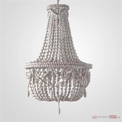 ImperiumLoft Люстра RH Anselme White Wood Large Chandelier 84548-22 - фото 97511