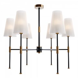 Freya Люстра Черный и Латунь FR5196PL-06BBS - фото 97515