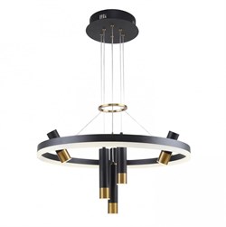 F-promo Daur 3097-7P, подвесная люстра, D600xH600/1000, LEDx35W + 6xLEDx3W, 3640LM, 4000K 3097-7P - фото 97526