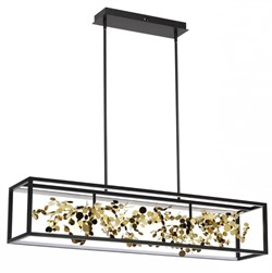 Odeon Light 5065/65L L-VISION ODL24 393 черный/золото/металл/металл Люстра LED 1*65W 4000K BILD 5065/65L - фото 97610