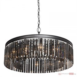 ImperiumLoft Люстра RH Rhys Smok Glass Prism Round Chandelier 80 156514-22 - фото 97681