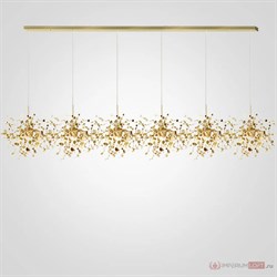 ImperiumLoft Люстра Tezani Argent Suspension Linear Gold 6L 210 177956-22 - фото 97694