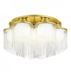 ST LUCE SL1511.202.07 Люстра потолочная Золотистый/Белый E27 7*60W SL1511.202.07 - фото 97760