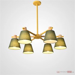 ImperiumLoft Потолочная люстра на штанге NATURA A GREEN 6 177993-26 - фото 97775