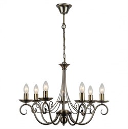 Lussole LGO Металл Бронзовый /  Без плафона Люстра E14 GRLSP-9942 - фото 97801