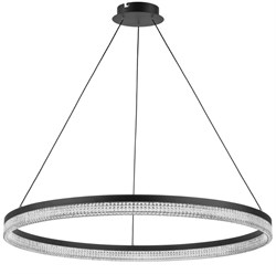 Lightstar 736187 Люстра ROTONDA 51W LED 2808LM 180G ЧЕРНЫЙ 3000K 736187 - фото 97942