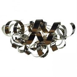 Lussole S.R.L Металл Хром / черный хром Без плафона Люстра G9 40W LSA-5907-09 - фото 97991