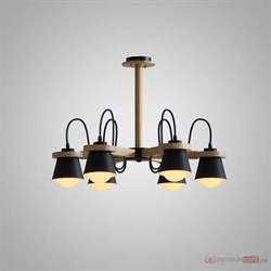 ImperiumLoft Люстра потолочная NATURA B6 Black 178084-26 - фото 98070