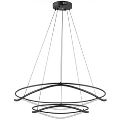 Lightstar 736527 Люстра ROTONDA 115W LED 5736LM 120G ЧЕРНЫЙ 3000-6000K 736527 - фото 98156