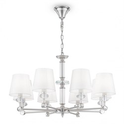 Maytoni Neoclassic Riverside Хром Люстра E14 40W MOD018PL-08CH - фото 98249