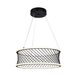 F-Promo 4436-2P, подвесная люстра, D460xH210/1200, LEDx80W, 4300LM, 3000-6000K, included, remote control 4436-2P - фото 98359