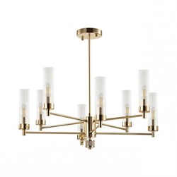 Lumion 5274/8C CLASSI LN23 золотой Люстра потолочная E14 8*40W 220V KAMILLA 5274/8C - фото 98376