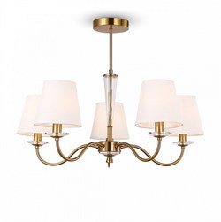 Freya Classic Латунь Люстра FR2027PL-05BS - фото 98499