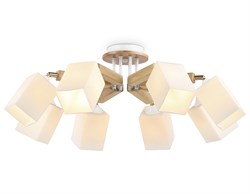 Ambrella Подвесная люстра TR9522/8 WH/GD/FR белый/золото/белый матовый E27*8 max 40W D790*260 TR9522 - фото 98678