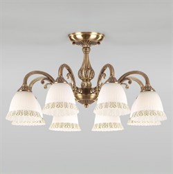 Eurosvet Классическая потолочная люстра 60107/8 античная бронза a045766 - фото 98847