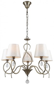 Rivoli Люстра Beatrix 2067-305 5 х Е14 40 Вт классика Б0055469 - фото 98855