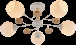 Люстра Rivoli Chiara 9180-305 5 х Е27 60 Вт модерн Б0068452 - фото 98990