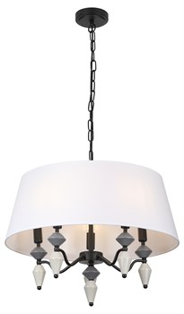 Люстра Rivoli Alisia 2096-310 5 х Е14 40 Вт классика Б0066447 - фото 99026