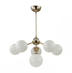 Lumion 6536/6C MODERNI LN23 111 золотой Люстра потолочная E27 6*40W 220V MARSHA 6536/6C - фото 99142