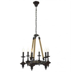 LOFT IT LOFT1862-6 Люстра подвесная 6xE14 max 40W LOFT1862-6, шт LOFT1862-6 - фото 99498