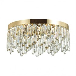 Odeon Light 4986/6C HALL ODL22 385 золотой/хрусталь Люстра потолочная E14 6*40W DAKISA 4986/6C - фото 99525