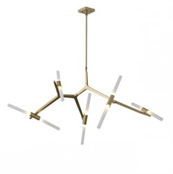 ST LUCE SL947.202.10 Люстра потолочная  Золото/Белый G9 10*40W SL947.202.10 - фото 99584