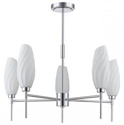 Lumion 6519/5C MODERNI LN23 107 хром Люстра потолочная G9 5*40W 220V SHIVON 6519/5C - фото 99678