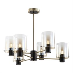 Люстра потолочная черный бронзовый LSP-8933 - фото 99713