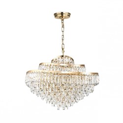 Odeon Light 5073/14 HALL (В 2-Х КОРОБКАХ) ODL24 505 золото/прозрачный/металл/хрусталь Люстра E14 14*40W WAYTA 5073/14 - фото 99812