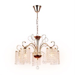 Ambrella Подвесная люстра с хрусталем TR4507/5 GD/CL золото/прозрачный E14/5 max 40W D610*720 TR4507 - фото 99905