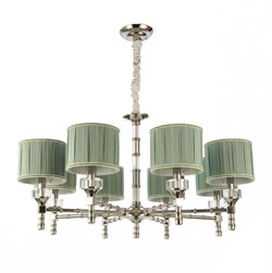 ST Luce SL1121.103.08 Люстра подвесная Никель/Оливковый E14 8*40W SL1121.103.08 - фото 99944