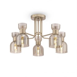 Freya Modern Isla Матовое Золото Люстра FR5094PL-05G - фото 99977