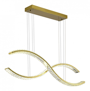 ST LUCE SL6206.303.50 Светильник подвесной Латунь/Прозрачный LED 1*50W 3000K SL6206.303.50