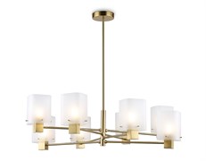 Ambrella Светильник подвесной LH57033/8 BS/SM латунь/дымчатый E14/8 max 40W D830*710 LH57033