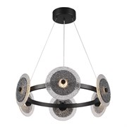 ST LUCE SL6142.433.01 Светильник подвесной черный/дымчатый LED 1*34W 4000K SL6142.433.01