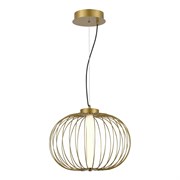 ST LUCE SL6124.203.01 Светильник подвесной Золотистый/Золотистый LED 1*10W 3000K SL6124.203.01