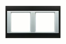 Рамка двойная Jung A plus Хром/белый AP582GCRWW