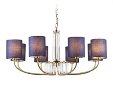 Ambrella Светильник подвесной LH71273/8 BS/DB латунь/темно синий E14/8 max 40W D820*840 LH71273