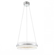 ST LUCE SL383.103.01 Светильник подвесной  Хром/Хром, Прозрачный LED 1*34W SL383.103.01