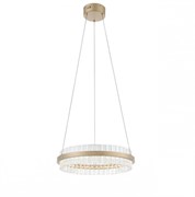 ST LUCE SL383.203.01 Светильник подвесной  Золото/Золото, Прозрачный LED 1*34W SL383.203.01
